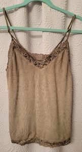 AMERICAN EAGLE Tank w/ Lace Detailing